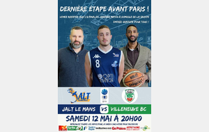 1/2 finale N3 Villeneuve Basket Club - JALT