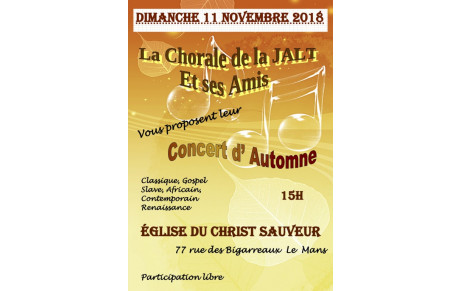 CONCERT D'AUTOMNE